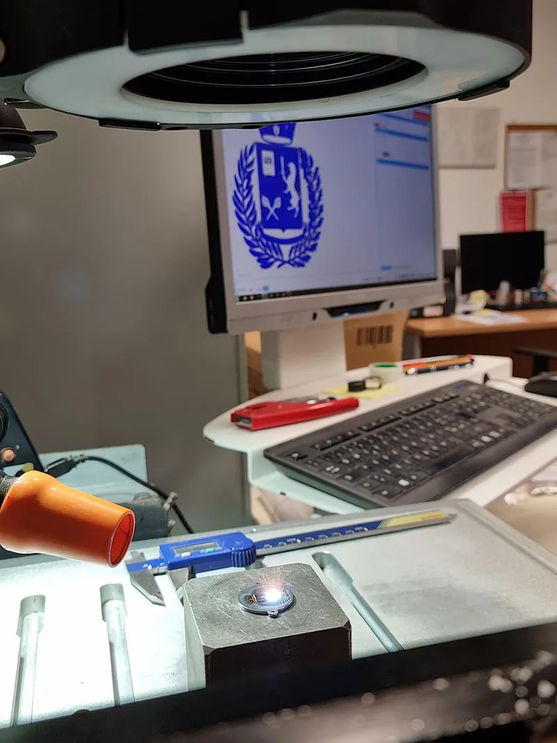 incisioni laser nel settore meccanico